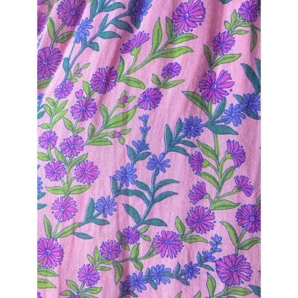 BANJANAN DRESS SMALL PURPLE MILKMAID WEST COUNTRY COASTAL COTTAGECORE - Picture 10 of 16
